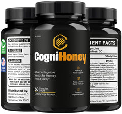 OVICIA CogniHoney etiqueta nutricional legible para verificar ingredientes