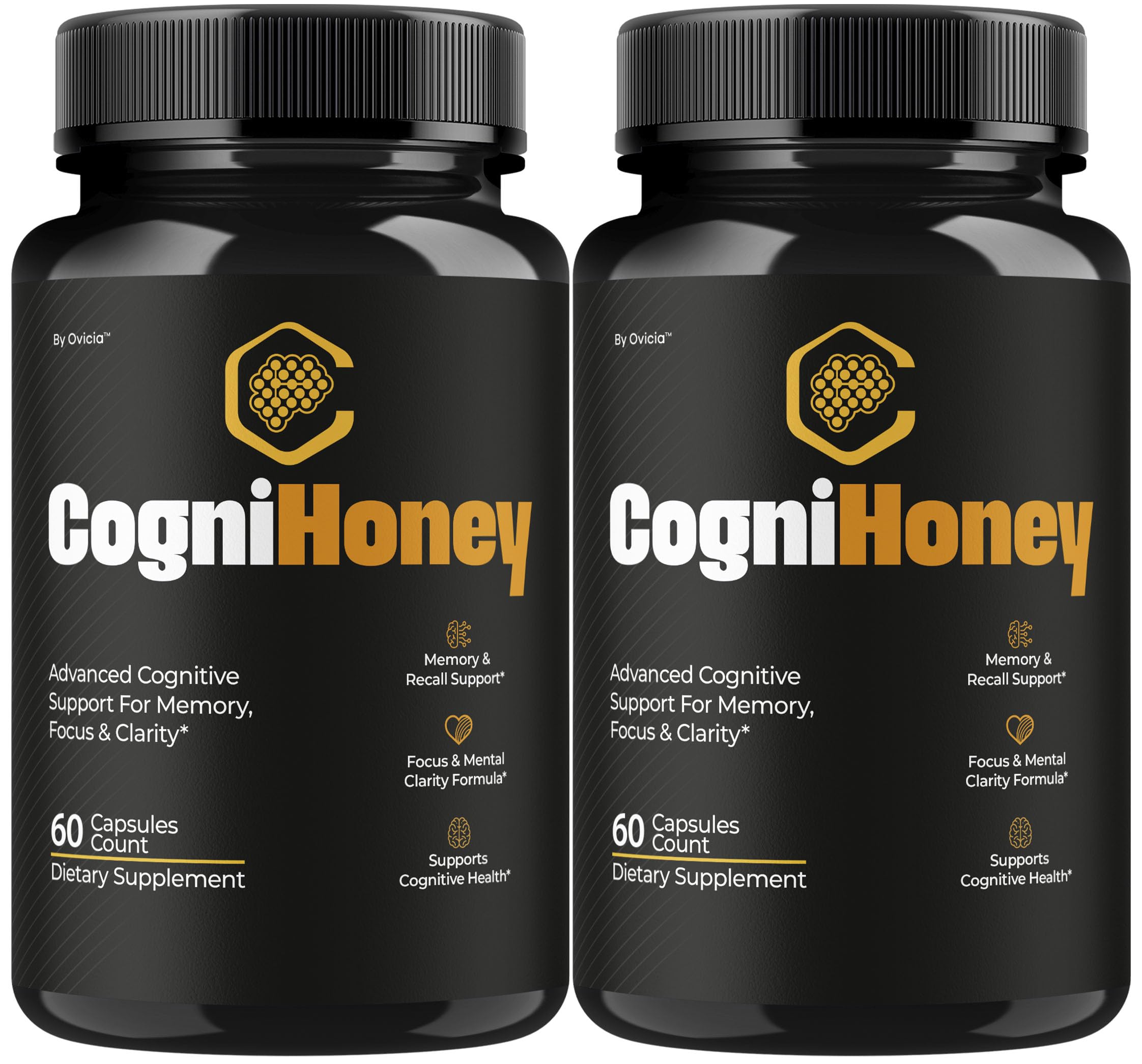 OVICIA CogniHoney frente del envase mostrando presentación y beneficios