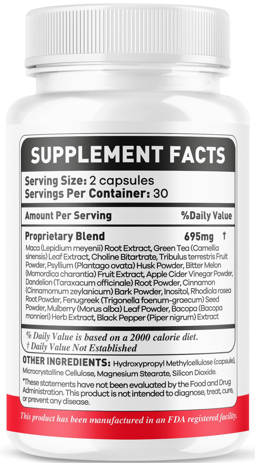 OVICIA selección de ingredientes naturales que componen Gluco Capsules