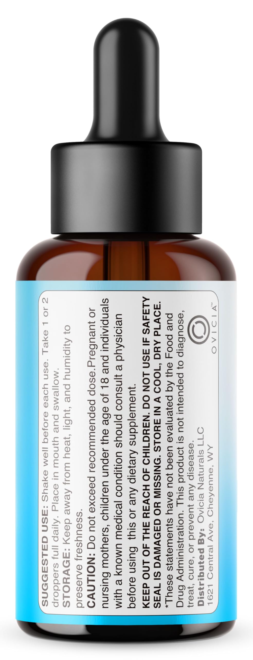 OVICIA Glucozen comparación de tamaño junto a objetos cotidianos para escala