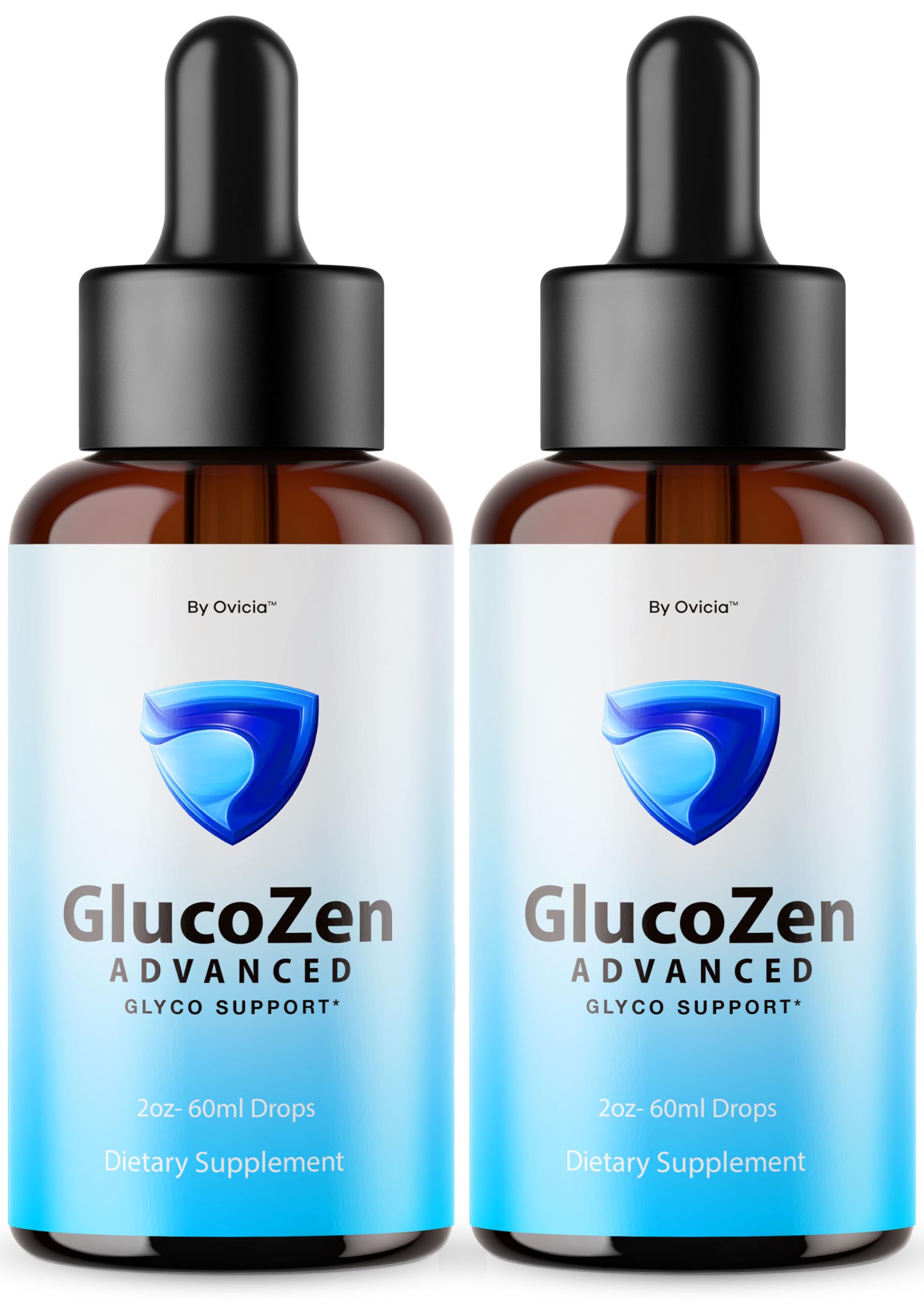 OVICIA Glucozen vista frontal con diseño claro y beneficios visibles
