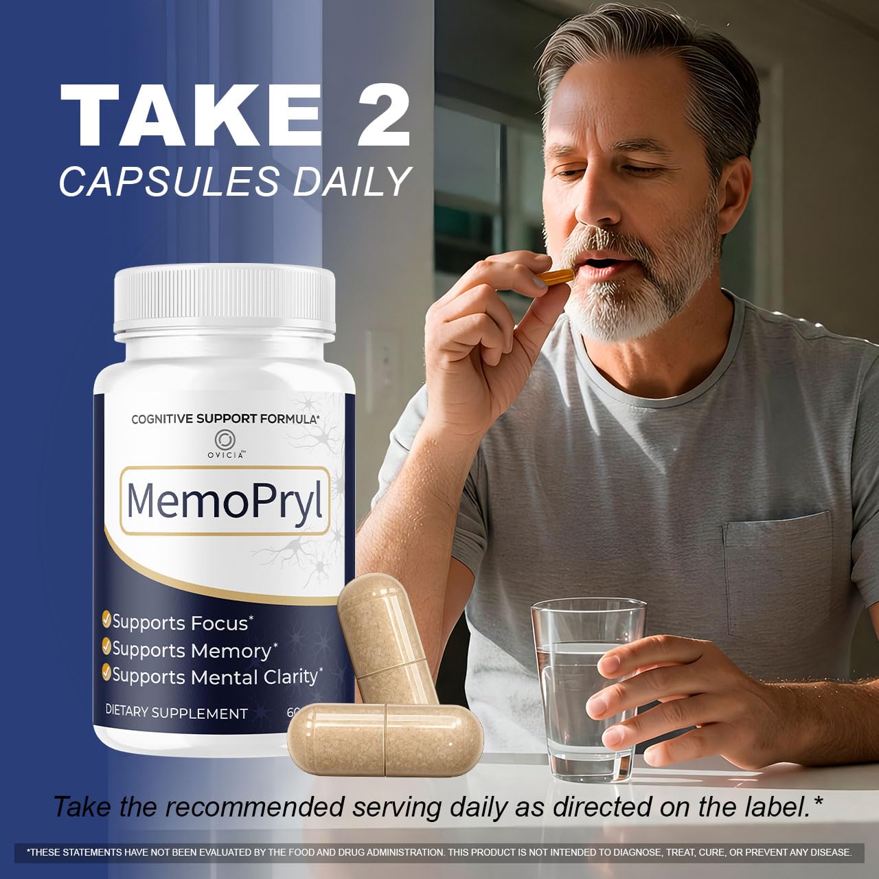 OVICIA Memopryl escala en mano para apreciar tamaño y portabilidad