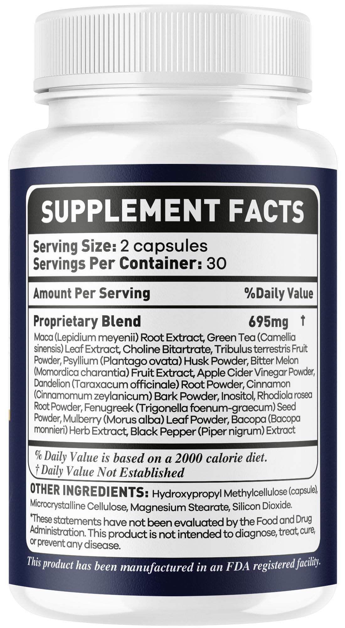 OVICIA Memopryl etiqueta nutricional en primer plano para revisar ingredientes