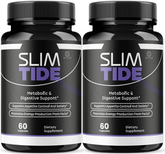 OVICIA Slim Tide frontal mostrando ambos frascos y beneficio de suministro prolongado