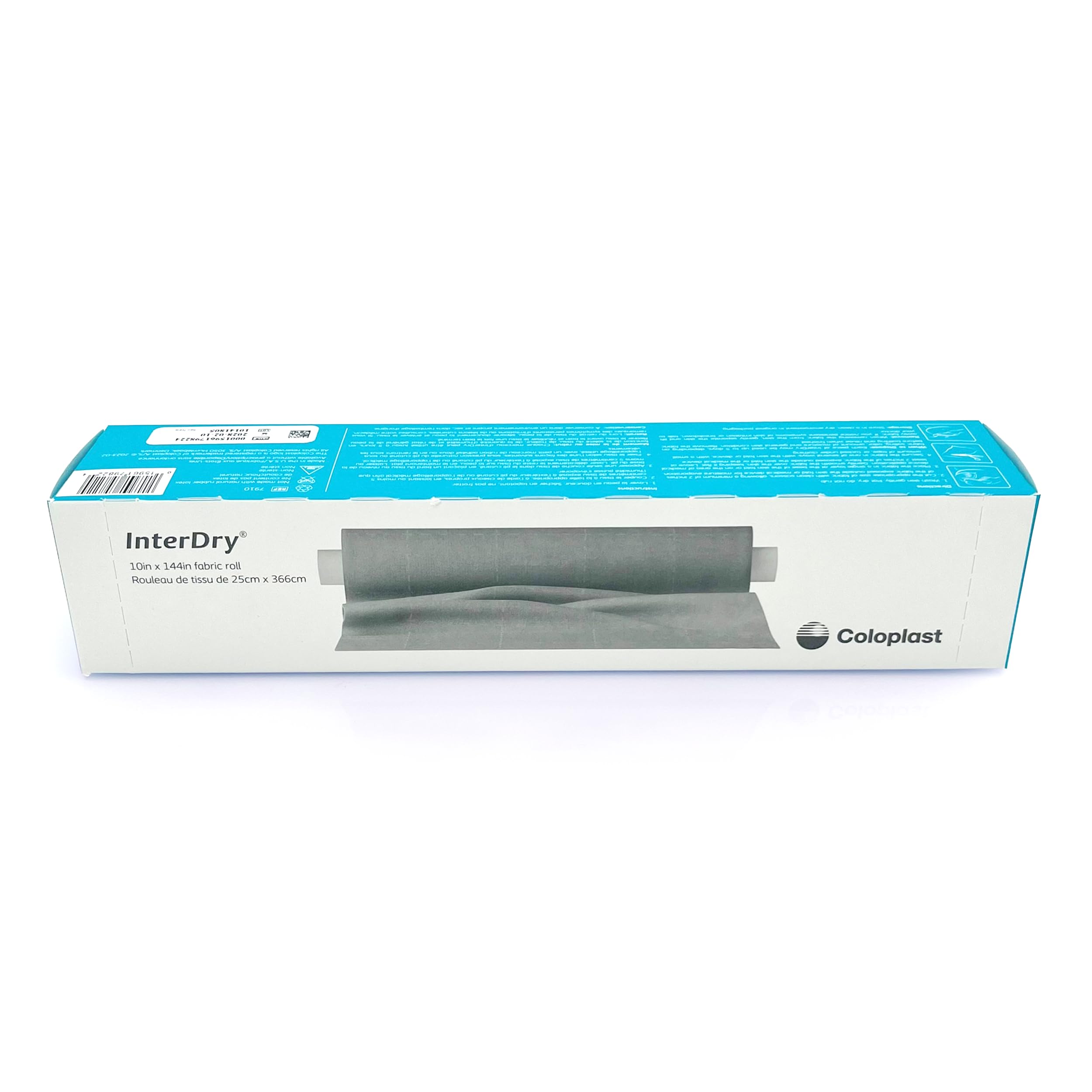 OVIK Health rollo InterDry frontal mostrando tamaño y etiqueta para gestión de humedad