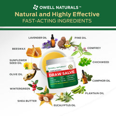 Owell Naturals aplicación en mano demostrando uso puntual y alivio