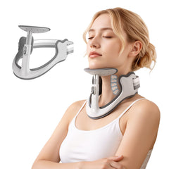 Owlprince collar cervical vista frontal mostrando su perfil y soporte cómodo