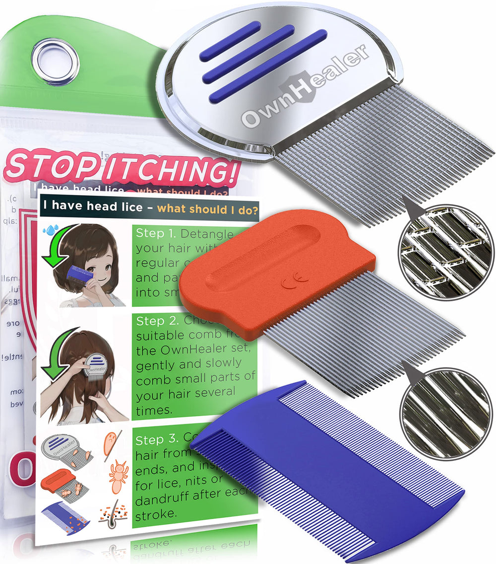 OWNHEALER empaque frontal mostrando el kit y sus beneficios familiares