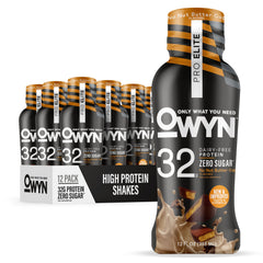 OWYN envase frontal No Nut Buttercup mostrando diseño y nutrición práctica