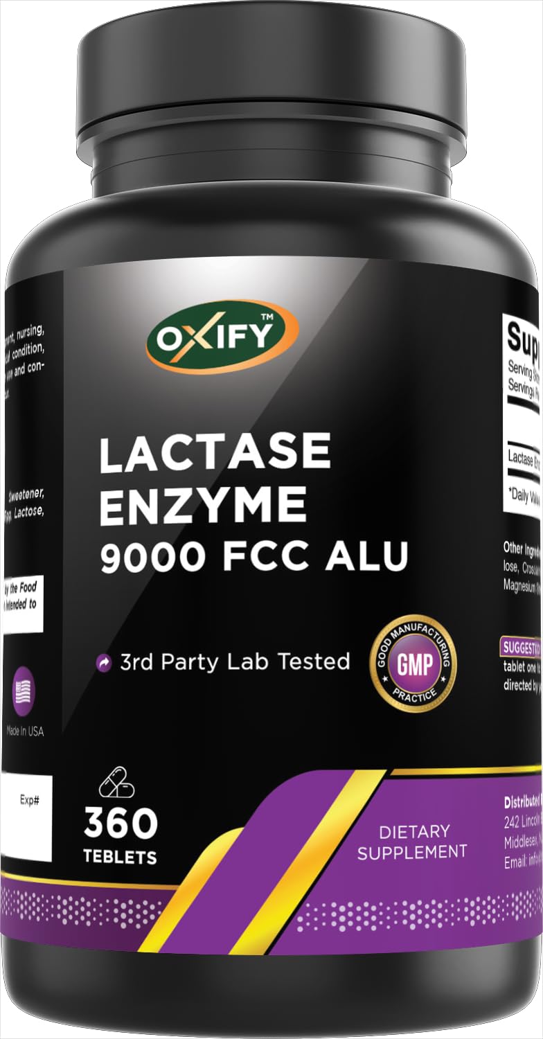 Oxify frasco frontal 360 tabletas mostrando envase y beneficio conveniencia