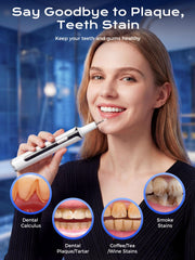 OXRMAK en uso con espejo bucal para mejor visibilidad y control