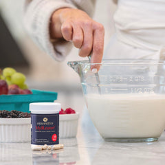 Oxyceutics estilo de vida: desayuno con yogur hecho con el producto