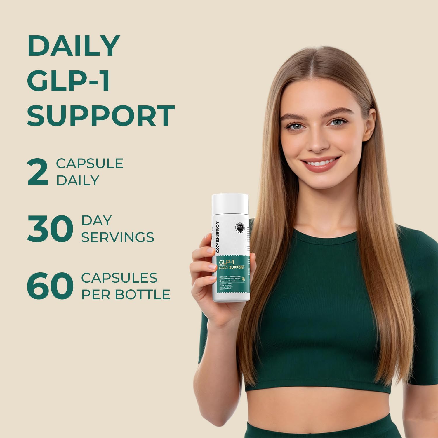 OxyEnergy en uso junto a desayuno saludable, ilustra integración en rutina