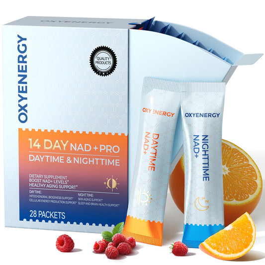 OxyEnergy NAD, suplemento diurno, energía para tus mañanas y actividades.