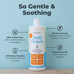 Oxyfresh etiqueta con ingredientes legibles para tranquilidad del usuario