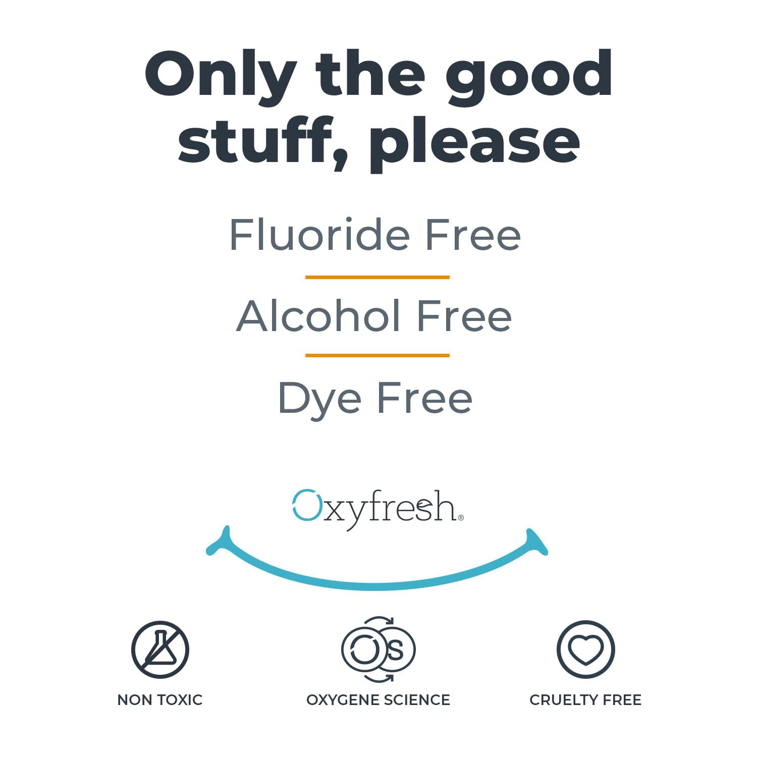 Oxyfresh escenario de cuidado bucal en baño promoviendo rutina diaria