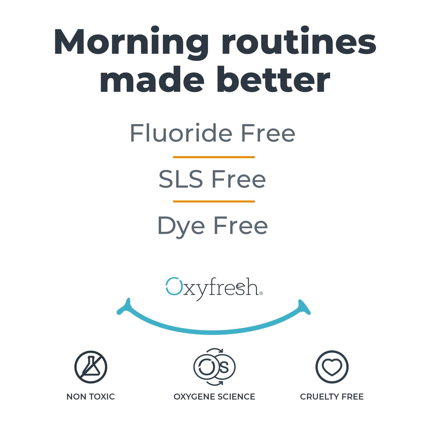 Oxyfresh varios productos Oxyfresh en estantería estilo cuidado bucal
