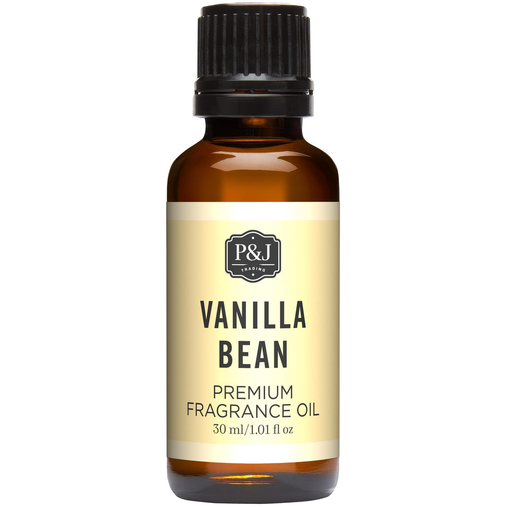 P&J Trading frasco ámbar 30ml vainilla muestra práctico y protegido