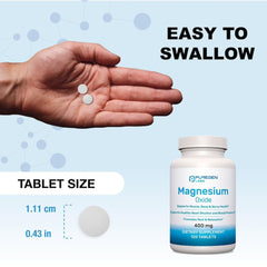 P Puregen Labs envase abierto con tabletas visibles para dosis mensual