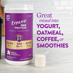 Pack de dos unidades Ensure Max Protein Chocolate para suministro continuo