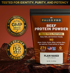 Paleo Pro en batido con frutas para añadir proteína a recetas