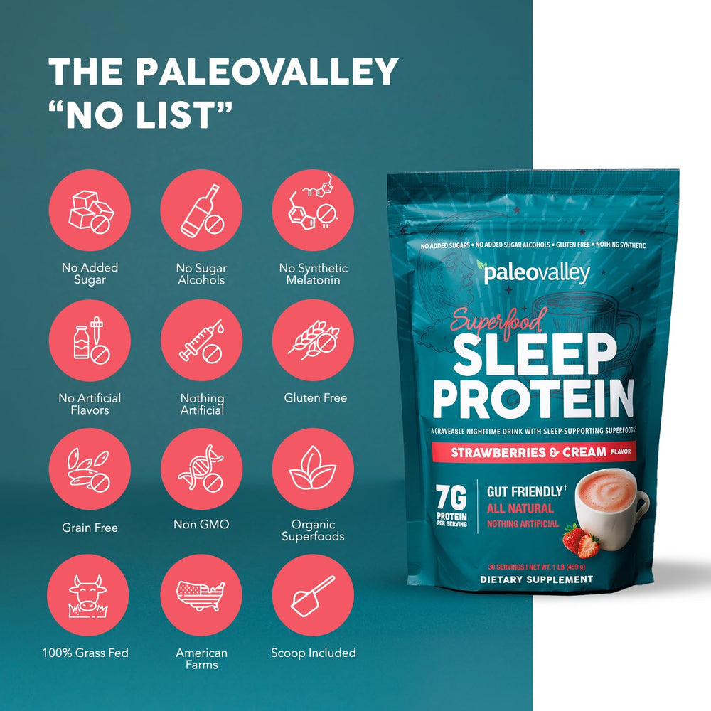 paleovalley primer plano de reishi y cereza ácida destacando origen natural