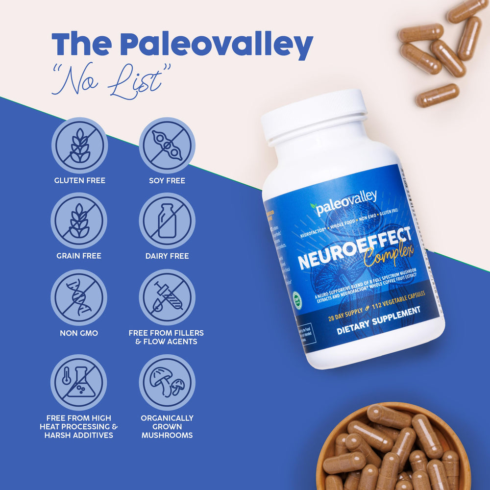 Paleovalley cápsulas en mano para comparar tamaño y facilitar dosis