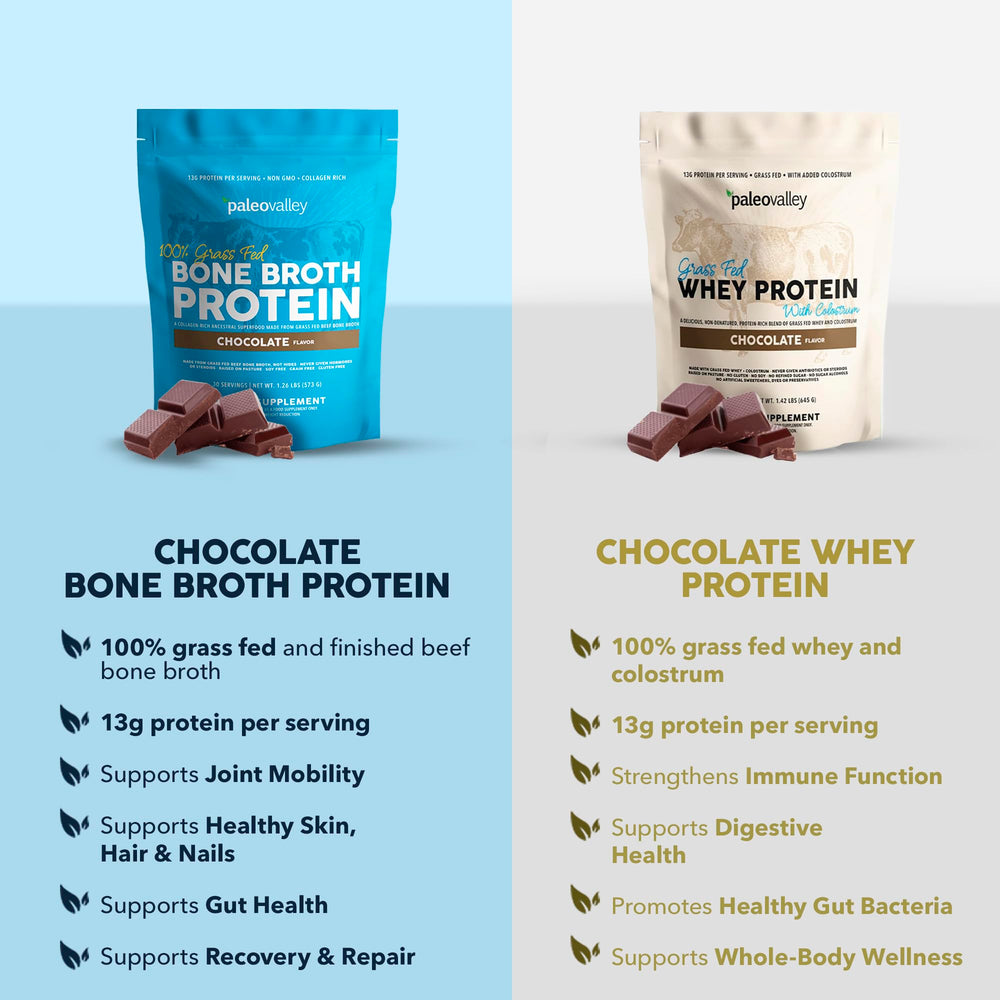 Paleovalley etiqueta nutritiva visible para verificar ingredientes limpios