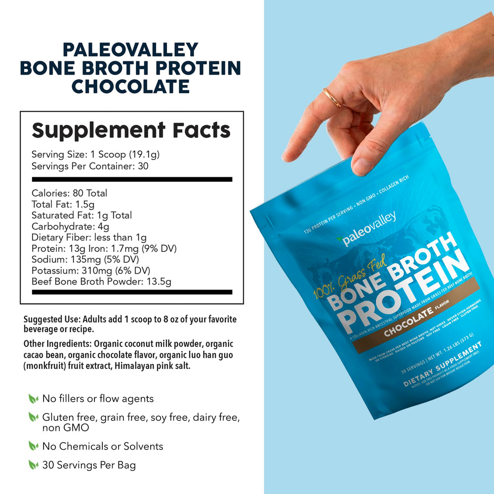 Paleovalley taza con bebida de chocolate listo para consumo reconfortante