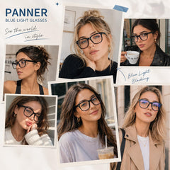 PANNER comparación de tamaño en mano para apreciar cobertura ocular