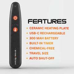 Panther Vision placa cerámica en primer plano óptima para transferencia de calor segura