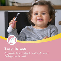 Papablic BabyHandy luz LED encendida facilitando visibilidad en la boca