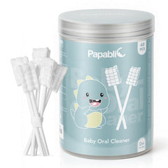 Papablic paquete frontal mostrando 40 limpiadores, práctico y fácil de llevar