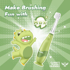Papablic Max detalle del cabezal pequeño, limpieza suave para dientes infantiles