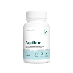 Papillex frasco delantero mostrando la marca y beneficio de apoyo inmune