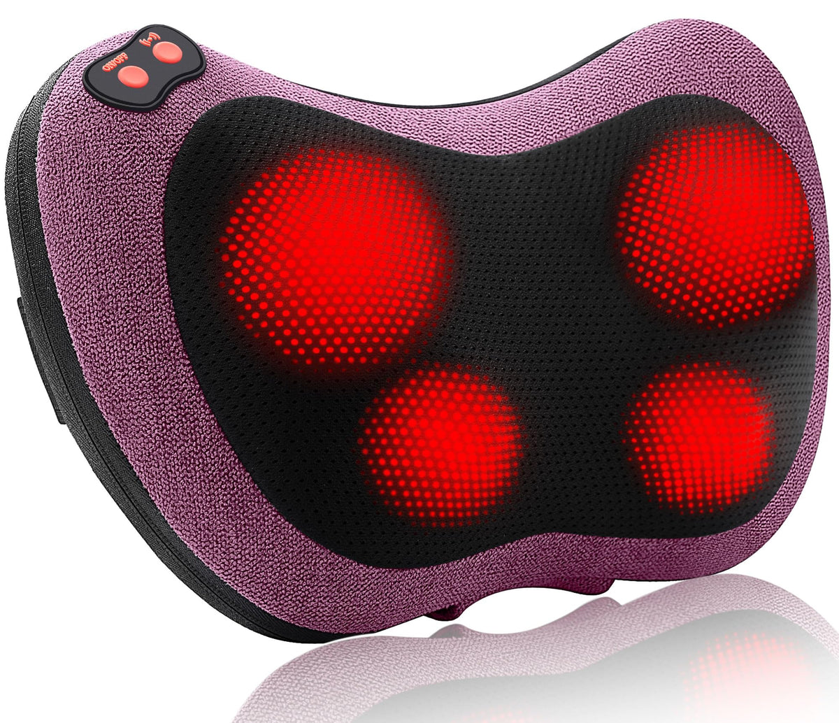Papillon vista frontal del masajeador mostrando diseño y beneficios relajantes