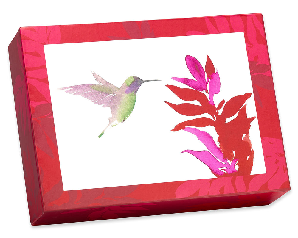 Papyrus caja de recuerdo abierta con tarjetas organizadas para regalar