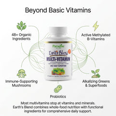 Ingredientes superfood de Paradise Herbs sobre mesa que resaltan antioxidantes