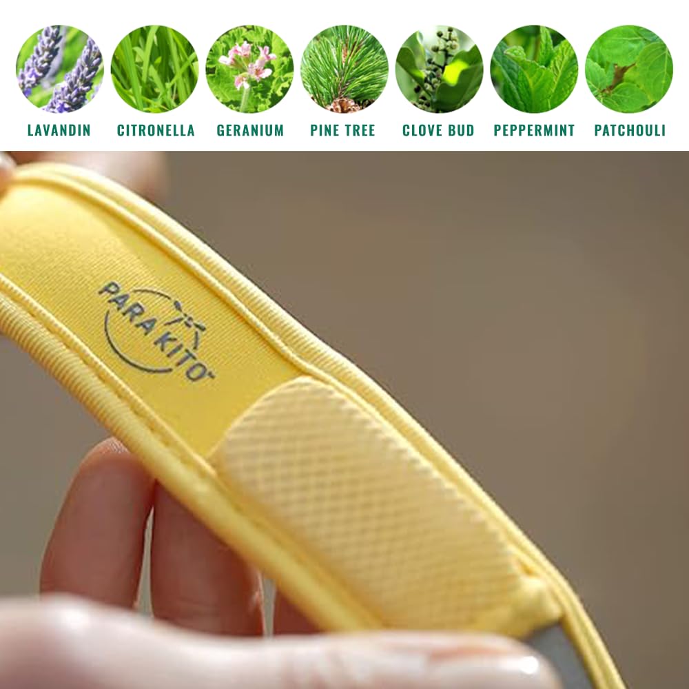 PARA'KITO etiqueta del producto mostrando ingredientes y duración por recambio