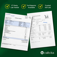 CaliVita ParaProteX ajo y mirra como ingredientes clave mostrados