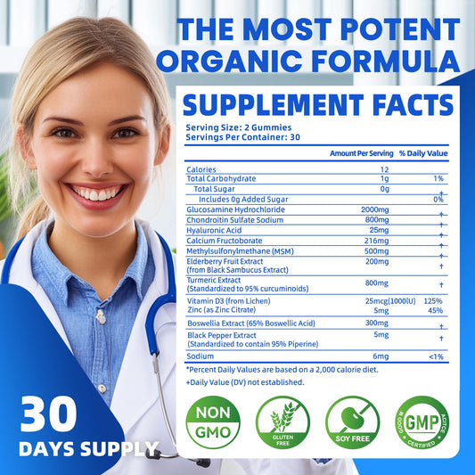 Gomitas Parhaat en primer plano para articulaciones y flexibilidad