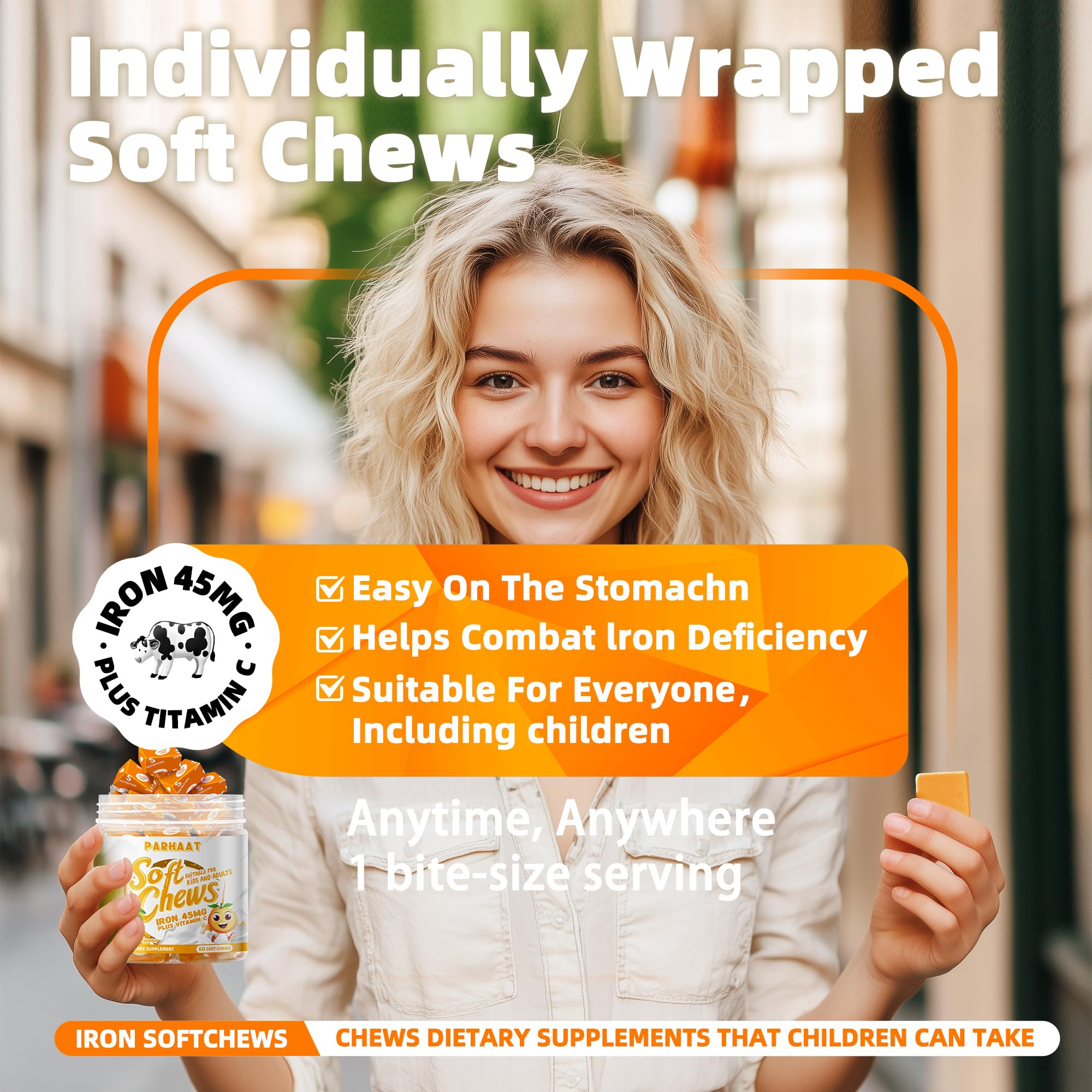 Parhaat hierro sin gluten, seguro para toda la familia.