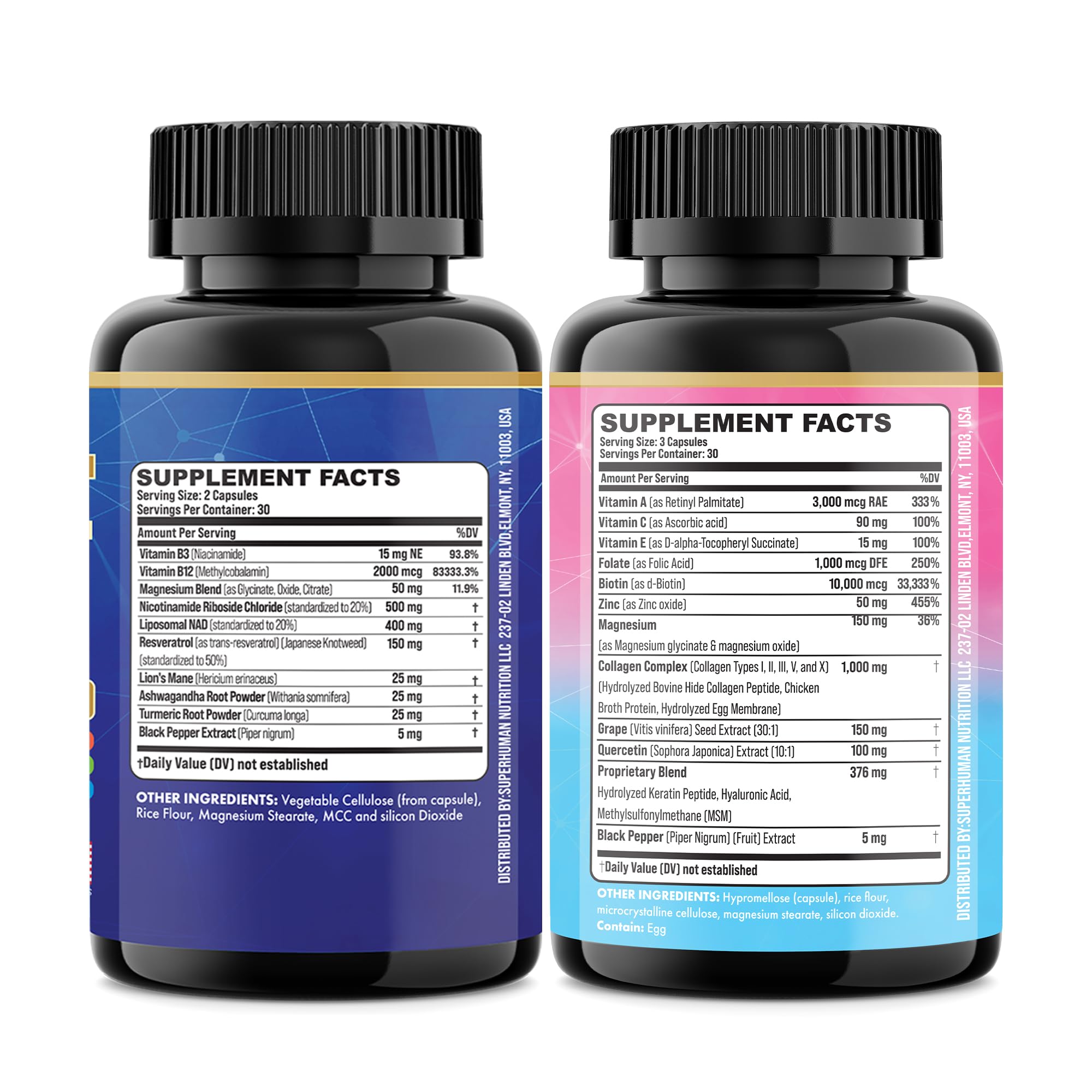 Parrox Conjunto Juventud Eterna: envase estadounidense GMP visual, posible compra fiable