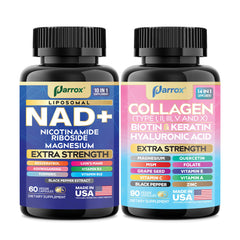 Parrox Conjunto Juventud Eterna: zinc visual, posible soporte de funciones corporales