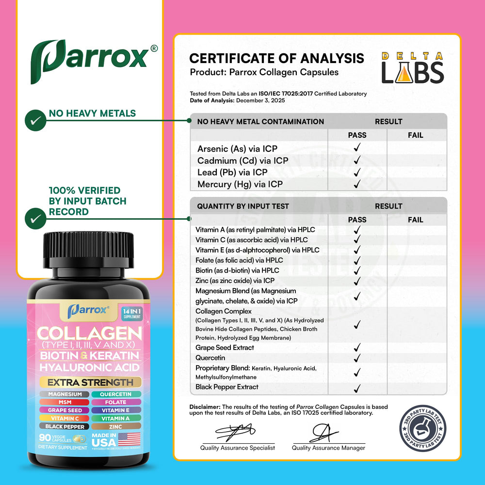 Parrox frasco ubicado en tocador de belleza, integra a la rutina