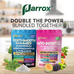 Parrox ingredientes clave como ashwagandha y berberina para sinergia