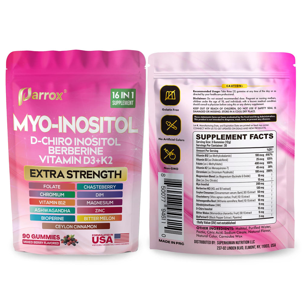 Parrox rutina diaria sencilla con una gominola