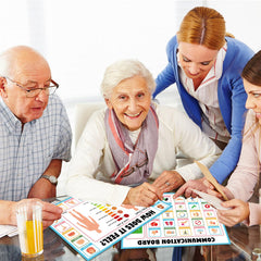 party greeting comparación de tamaño con mano, dimensiones prácticas para uso