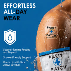 Party Patch varios empaques abiertos listos para uso y compartir