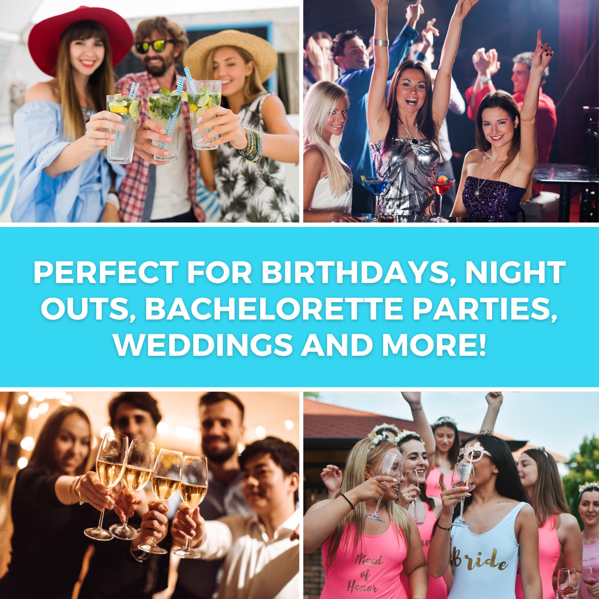Party Treats parche en empaque individual listo para compartir y mantener higiene